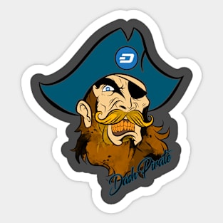 DASH Pirate Sticker